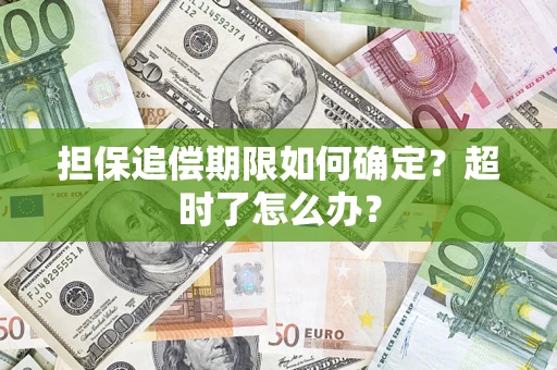济南担保追偿期限如何确定？超时了怎么办？