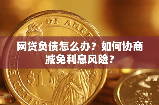济南网贷负债怎么办？如何协商减免利息风险？