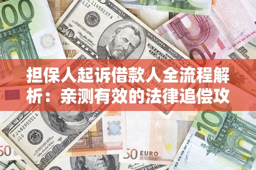 济南担保人起诉借款人全流程解析：亲测有效的法律追偿攻略