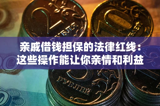 济南亲戚借钱担保的法律红线：这些操作能让你亲情和利益两不误