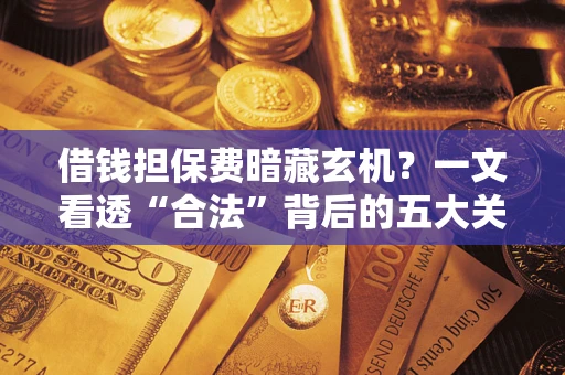 济南借钱担保费暗藏玄机？一文看透“合法”背后的五大关键陷阱