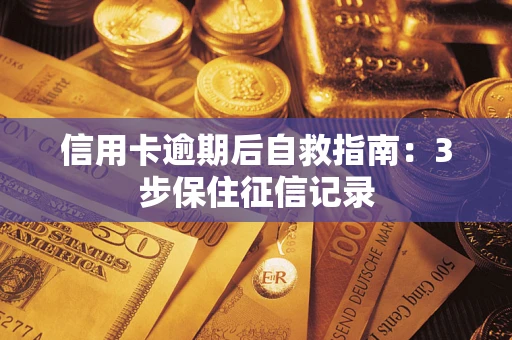 济南信用卡逾期后自救指南：3步保住征信记录