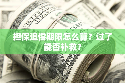 济南担保追偿期限怎么算？过了能否补救？